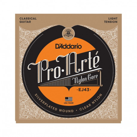 D'Addario klassikalise kitarri keeled EJ43 Pro-Arté Carbon