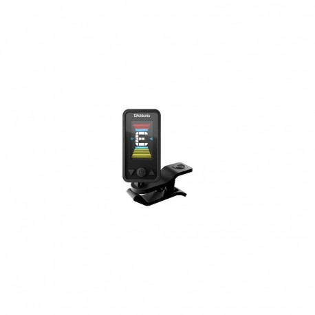 D'Addario kitarristuuner Eclipse Rechargeable, must