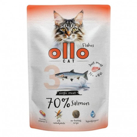 OLLO Cat No. 3 Salmon Mono - wet cat food - 85g