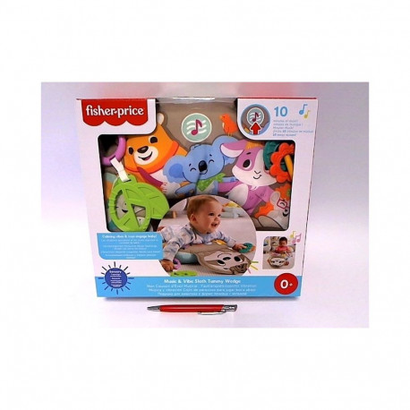 Fisher-Price Music & Vibe Sloth Tummy Wedge