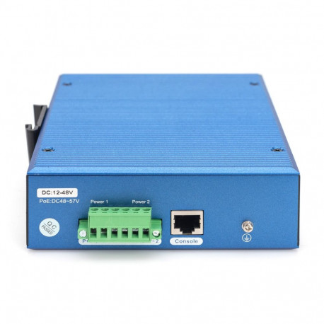 Digitus Industrial 8 + 4 10G uplink port L3 managed Gigabit Ethernet PoE switch