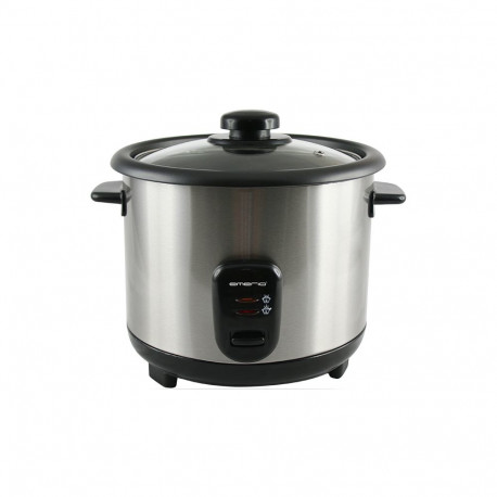 Emerio RCE-110118 rice cooker 1.5 L 500 W Black, Stainless steel