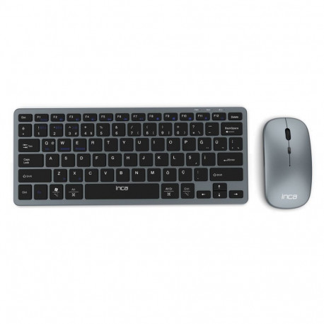 Inca klaviatuur IBK-572BT, kaasas hiir, RF-juhtmevaba + Bluetooth, must