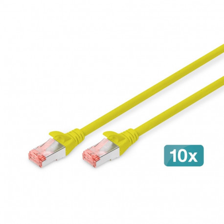 DIGITUS patchkaabel CAT 6 S/FTP 10tk 2m, kollane