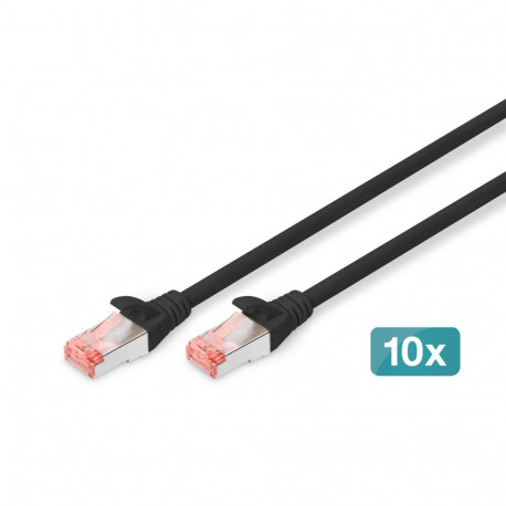 DIGITUS patchkaabel CAT 6 S/FTP, 10tk, 2m, must