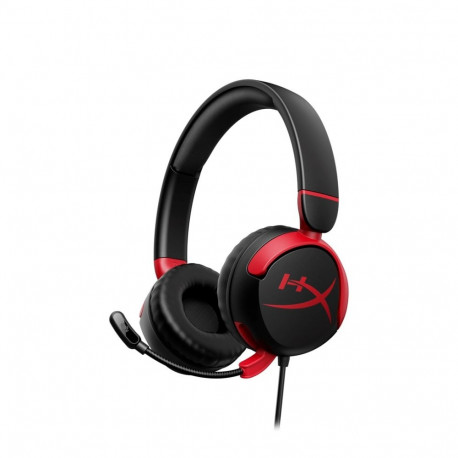 HyperX mängukõrvaklapid Cloud Mini Kids, mikrofon, 3,5mm pesa, must