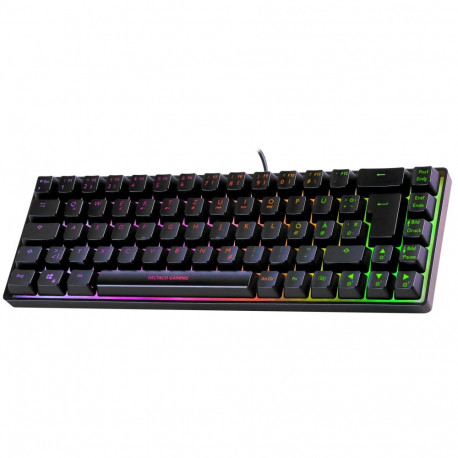 Deltaco Gaming GAM-158-DE keyboard USB QWERTZ Nordic Black
