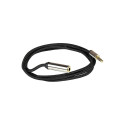 Python audiokaabel 4-pol. klinkpistik-pesa 1m, must