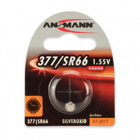 "Ansmann 377 Silveroxid SR66"