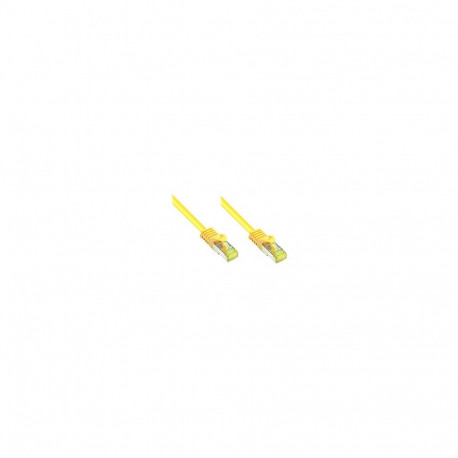 "GoodConnections RJ45 Patchkabel mit Cat. 7 Rohkabel und Rastnasenschutz (), S/FTP, PiMF, halogenfre