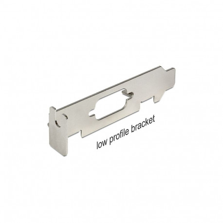 "Slotblech LP D-Sub/VGA Low Profile"