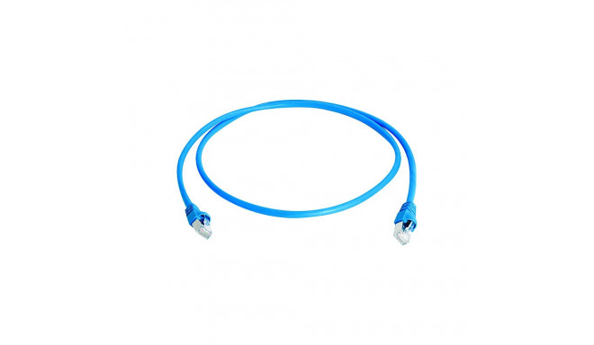 "Telegärtner Patchkabel S/FTP Cat.6A blau 0,25m"