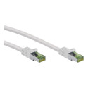 Goobay RJ45 patchkaabel CAT 8.1 S/FTP toorkaabliga 10m, valge