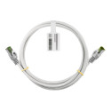 Goobay RJ45 patchkaabel CAT 8.1 S/FTP toorkaabliga 10m, valge
