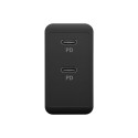 "Goobay USB-C™ PD Dual-Schnellladegerät (36 W) schwarz"
