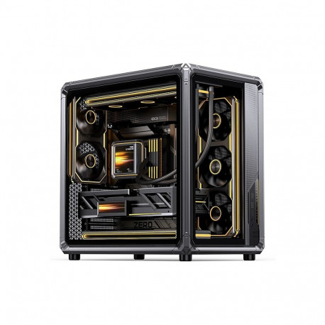 "Jonsbo X400 PC-Gehäuse, Midi-Tower, ATX, Tempered Glass - grau"