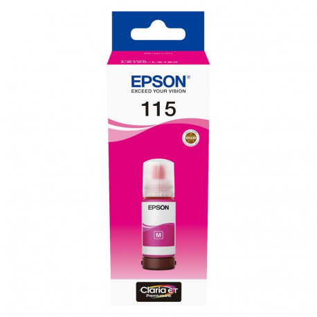 "Epson Ink 115 EcoTank Magenta (C13T07D34A)"