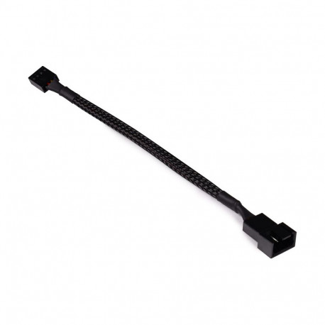 "Alphacool Lüfterkabel 4-Pin auf 4-Pin Verlängerung 15cm - schwarz"