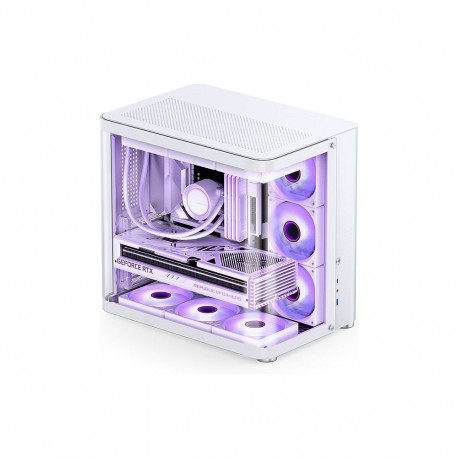 "Jonsbo TK-2 2.0 Midi-Tower, Tempered Glass - weiß"