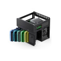 "Jonsbo N2 Mini-ITX NAS Gehäuse - schwarz"