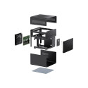 "Jonsbo N2 Mini-ITX NAS Gehäuse - schwarz"