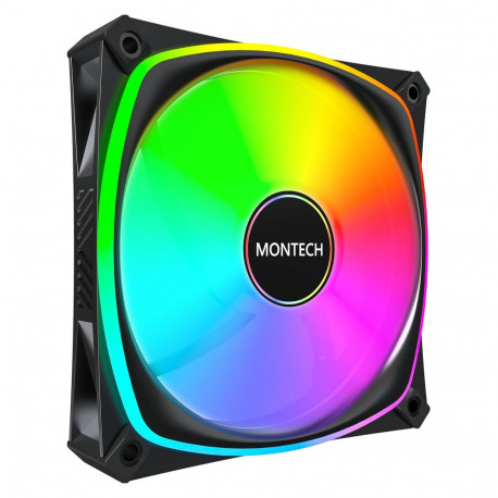Montech korpuseventilaator AX120 PRO 120MM 3 IN 1, must