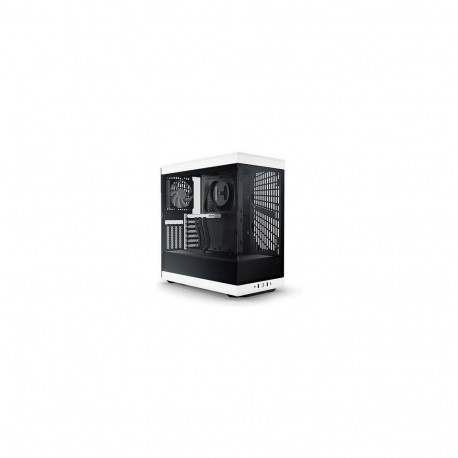 "HYTE Y40 White Black Tempered Glass"