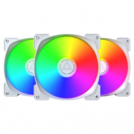 "Montech HP140 ARGB PWM 140x140x25 (weiß, 3er Pack, 140 mm)"