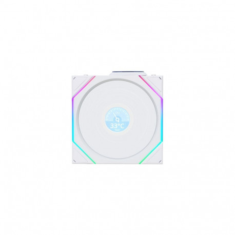 "120mm Lian Li Uni Fan TL LCD Wireless 120 RGB White"