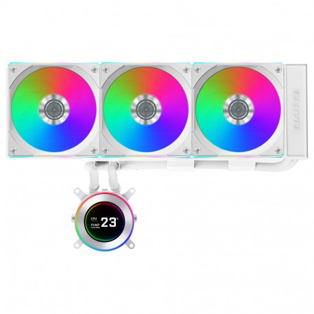 "K Lian Li HYDROSHIFT II LCD-C 360CL weiß | AiO-Wasserkühlung"