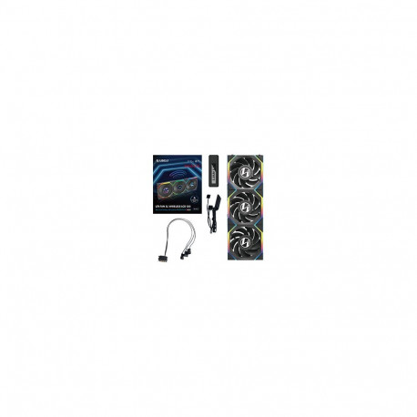 "120mm Lian Li UNI FAN SL Wireless LCD 120 ARGB Reverse Blade 3-pack"