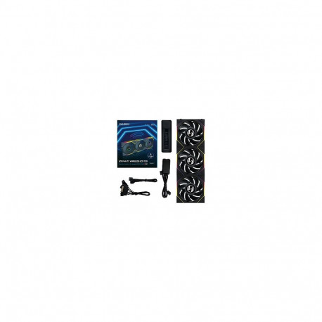 Lian Li UNI FAN TL120 LCD 120mm juhtmevabade ventilaatorite 3 tk komplekt