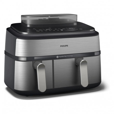 "Airfryer NA555 00 Dual Basket 9L 2750W silver (NA555/00)"