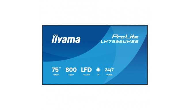 iiyama LH7566UHSB-B1AG