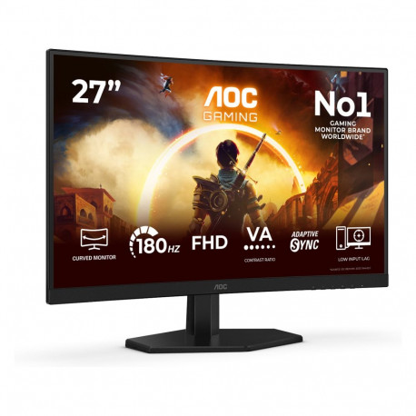 "68,6 cm (27"") 1920 x 1080 Pixel AOC C27G42FE 16:9 Full HD VA 4 ms 180 Hz HDR DisplayPort HDMI VESA
