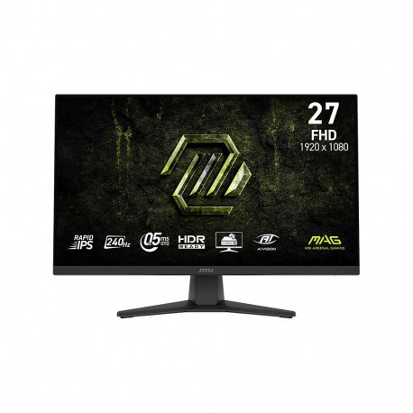 MSI monitor 9S6-3CE51T-011 68,6cm (27") 1920 x 1080 pikslit 16:9 Full HD Rapid IPS 0,5ms 240Hz HDR D