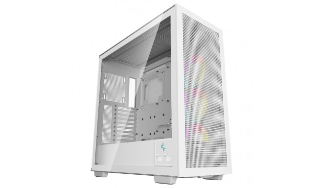 Deepcool MORPHEUS, valge, karastatud klaas