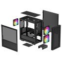 DeepCool arvutikorpus CH360 Micro-ATX, must