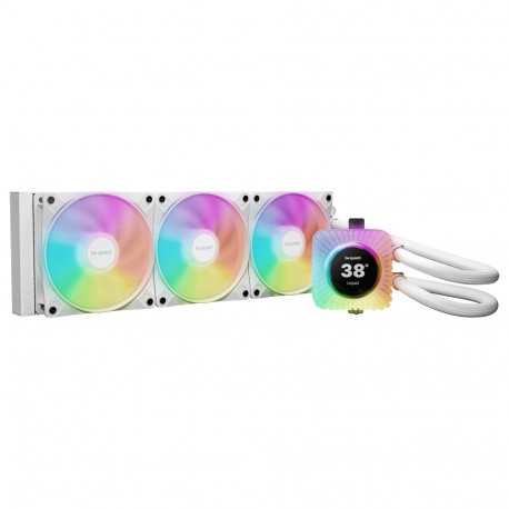 "K be quiet! Light LOOP IO LCD 360 mm White Wasserkühlung für Intel/AMD"