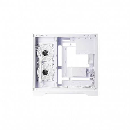 Chieftec arvutikorpus Visio GM-30W-TG-OP, karastatud klaas x2, valge