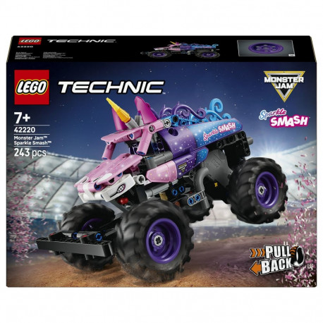 "LEGO 42220 Technic Monster Jam Sparkle Smash mit Rckziehmotor"