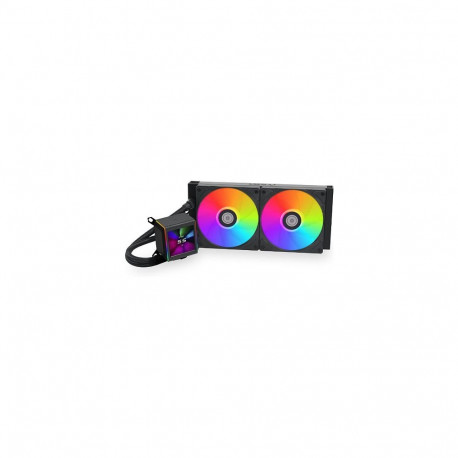 "K Lian Li Galahad LCD Processor Liquid Cooling System"