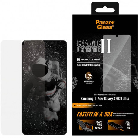 Kaitseklaas PanzerGlass Galaxy S26 Ultra Ceramic UWF FastFit