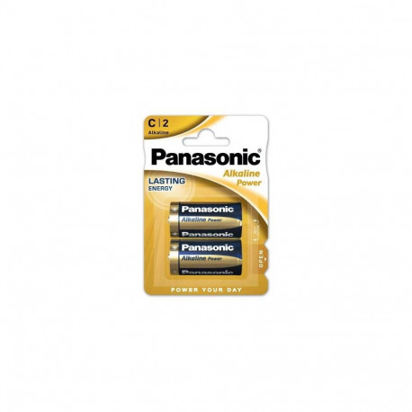 Battery - Panasonic C Alkaline Power 1.5V 2-pack