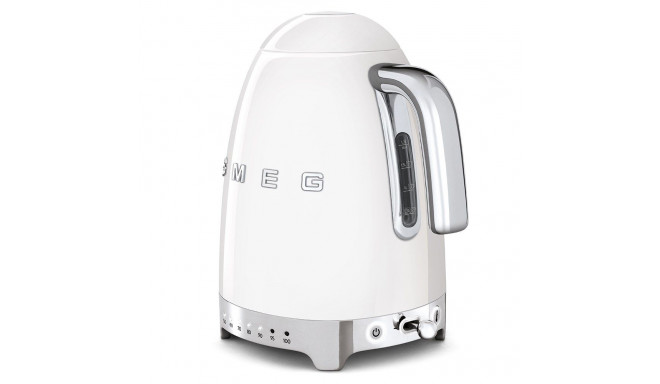 Electric Kettle - Smeg KLF04WHEU 1.7L 7 Temp Settings 360° Base White