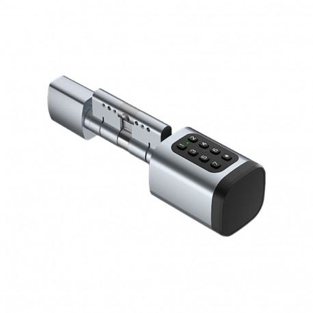 Digital Lock Cylinder - Avatto SDL-V1-S90 90 mm Digital Lock Cylinder, Silver