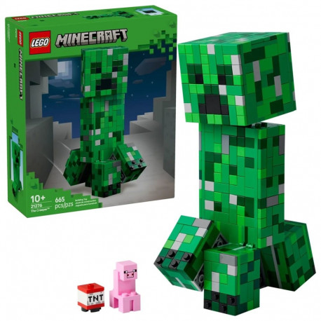 Construction Set - LEGO MINECRAFT 21276 Creeper 665 Pieces 210mm Tall