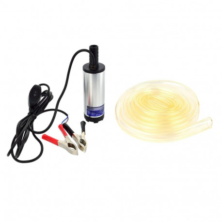 Geko G00942 submersible pump, 12V, 40W, 12 L/min, 37mm, 3m, 2.5m cable, diesel, oil, water