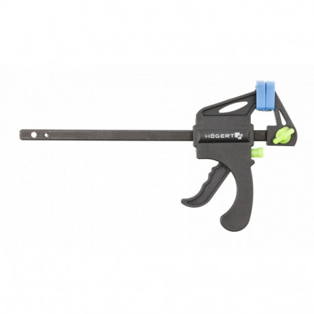 Hogert HT3B937, 300x63mm, steel rail, quick-release, plastic caps, F-shape