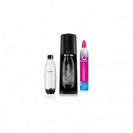 SodaStream Terra Black + 2 bottles (1012812310) Sparkling water maker, Black